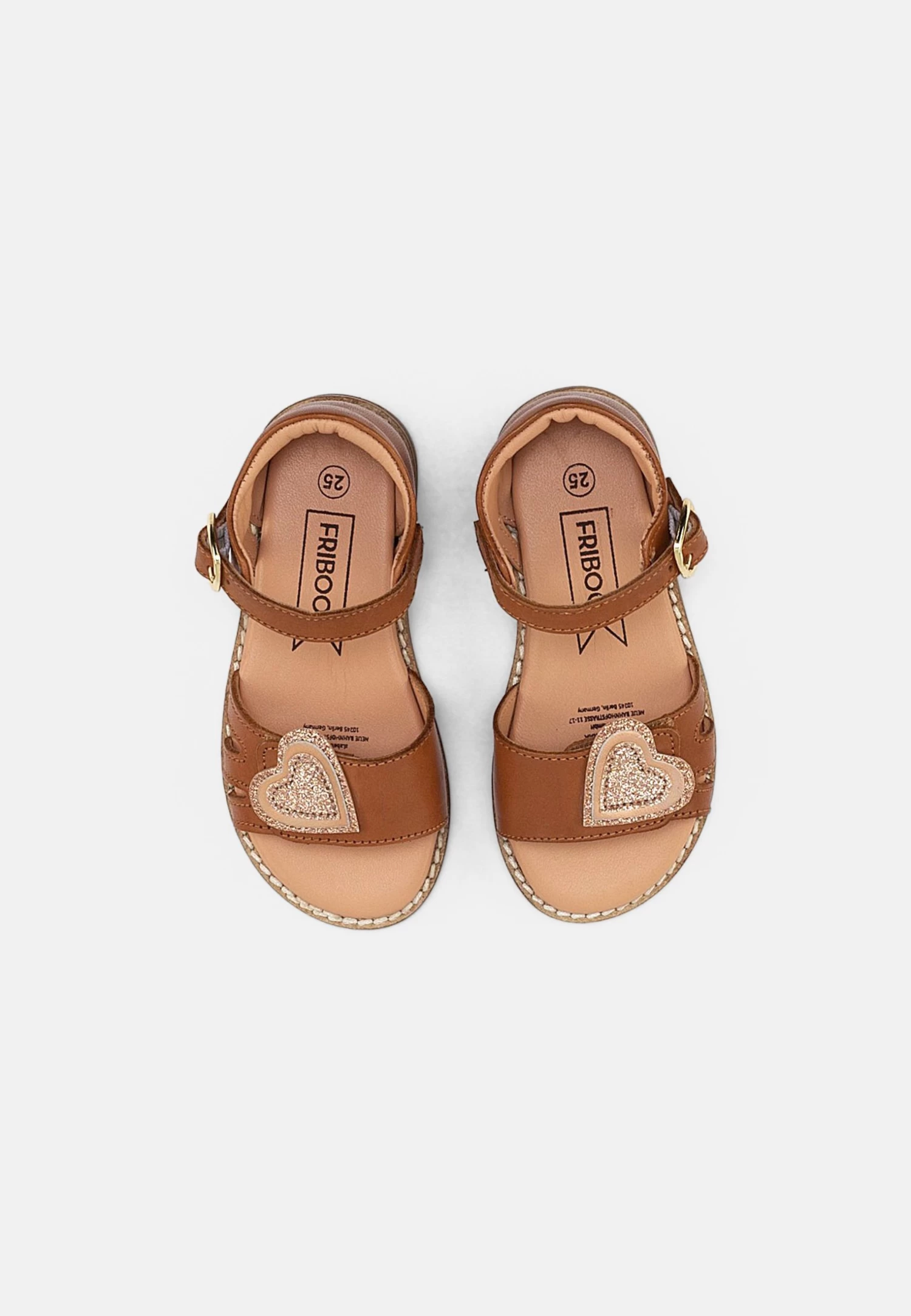 Friboo Leather Sandals - Sandalen - Cognac 6 Friboo Leather Sandals - Sandalen - Cognac - Afbeelding 4