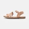 Friboo Leather Strappy Sandals - Sandalen - Rose Gold/Coloured 1 Friboo Leather Strappy Sandals - Sandalen - Rose Gold/Coloured -Friboo 126e30a9438449fda1265e0731f36624