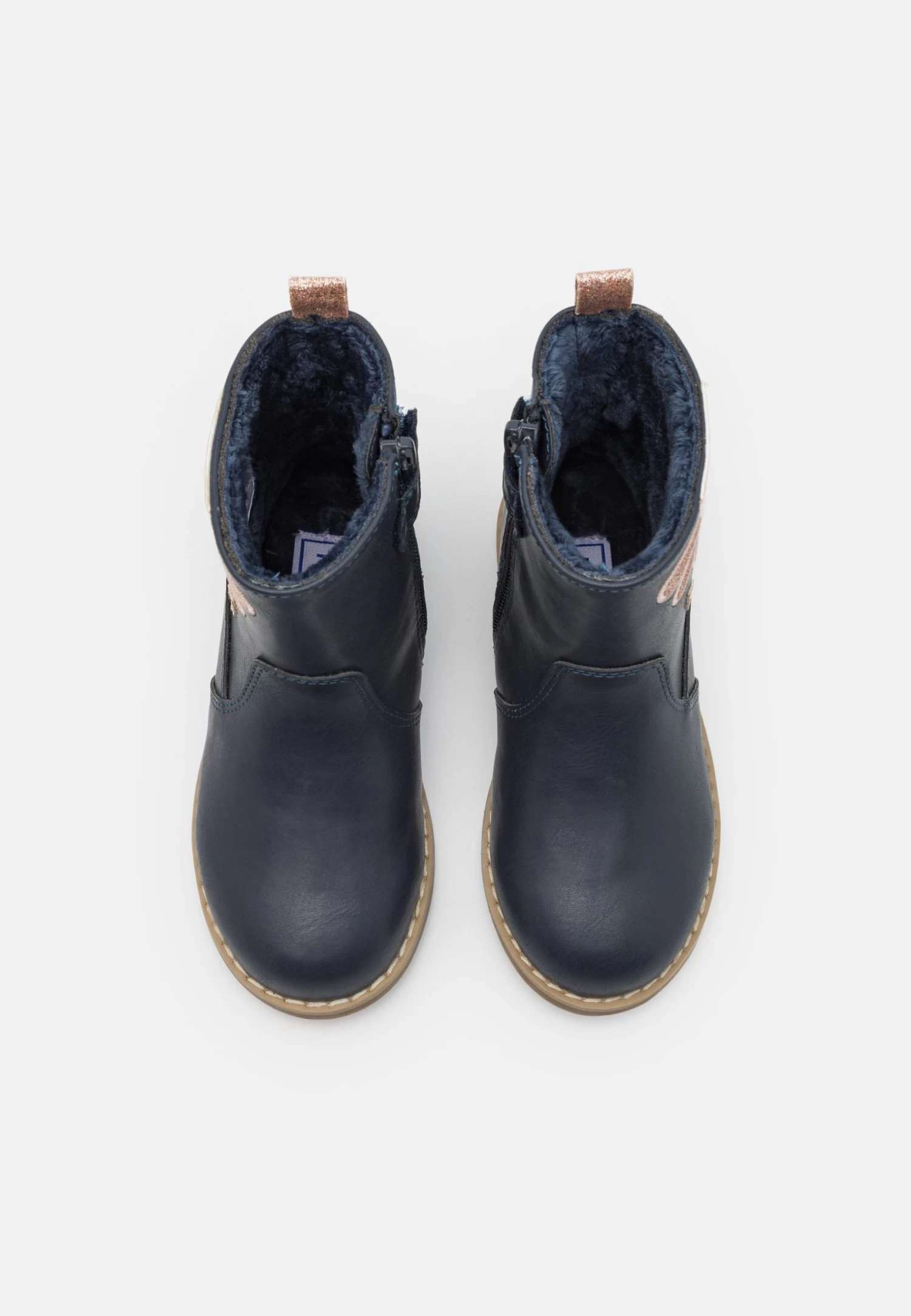 Friboo Korte Laarzen - Dark Blue 6 Friboo Korte Laarzen - Dark Blue - Afbeelding 4