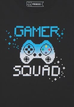 Friboo Unisex 4 Pack- T-Shirt Print - Multi-Coloured -Friboo 147762a32506426ea82f21789797a0ea