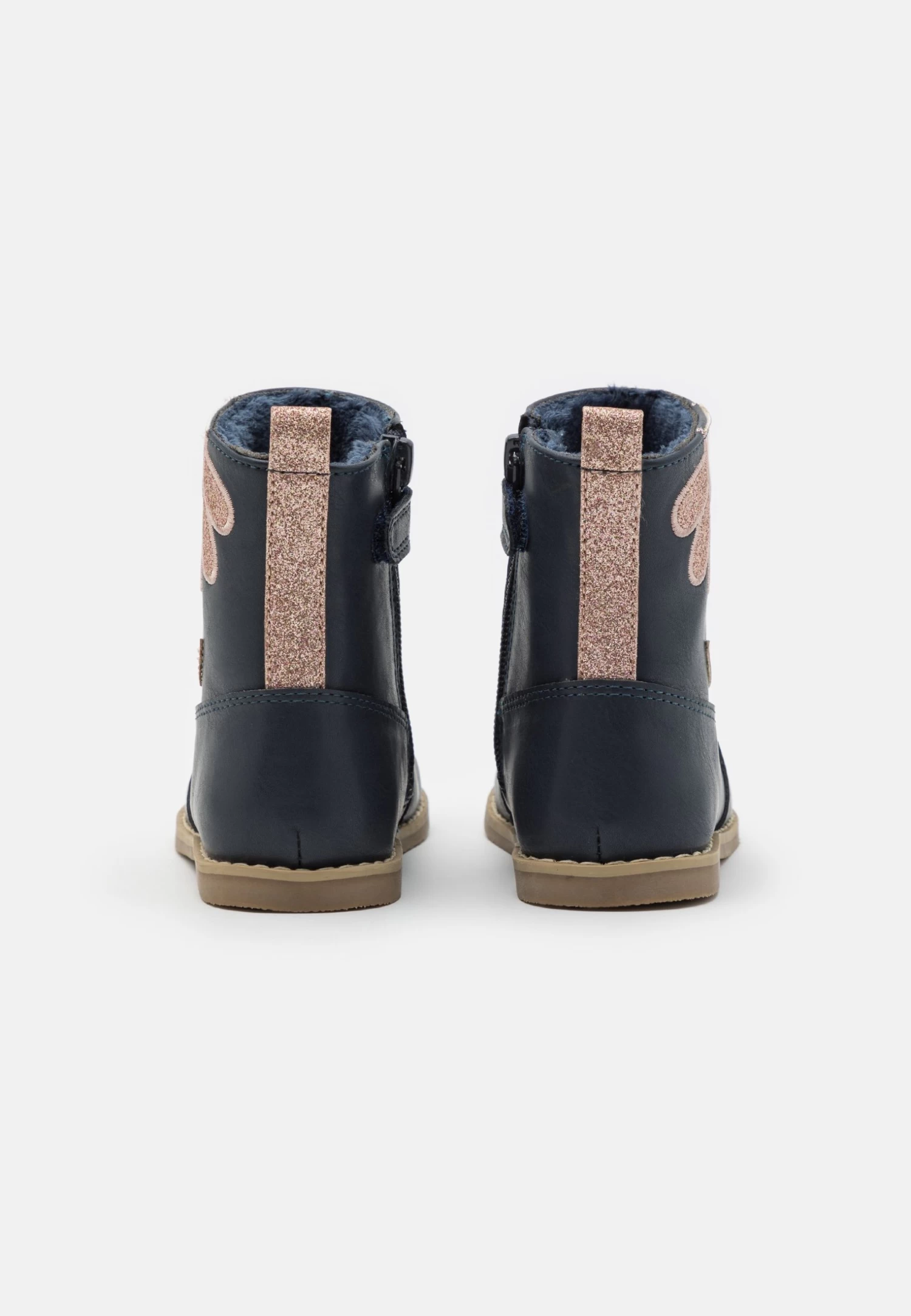 Friboo Korte Laarzen - Dark Blue 5 Friboo Korte Laarzen - Dark Blue - Afbeelding 3