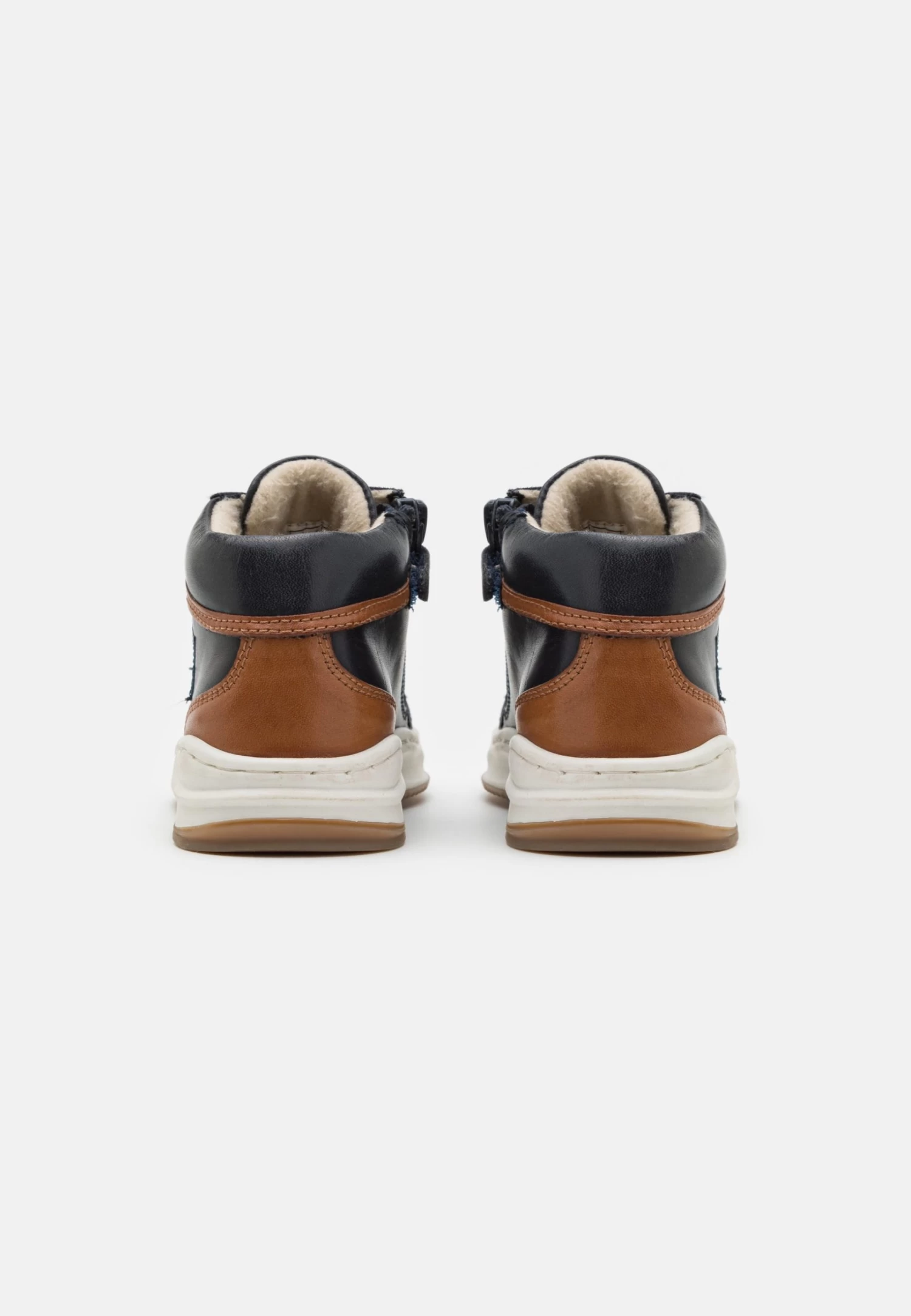 Friboo Leather - Sneakers Hoog - Dark Blue 5 Friboo Leather - Sneakers Hoog - Dark Blue - Afbeelding 3