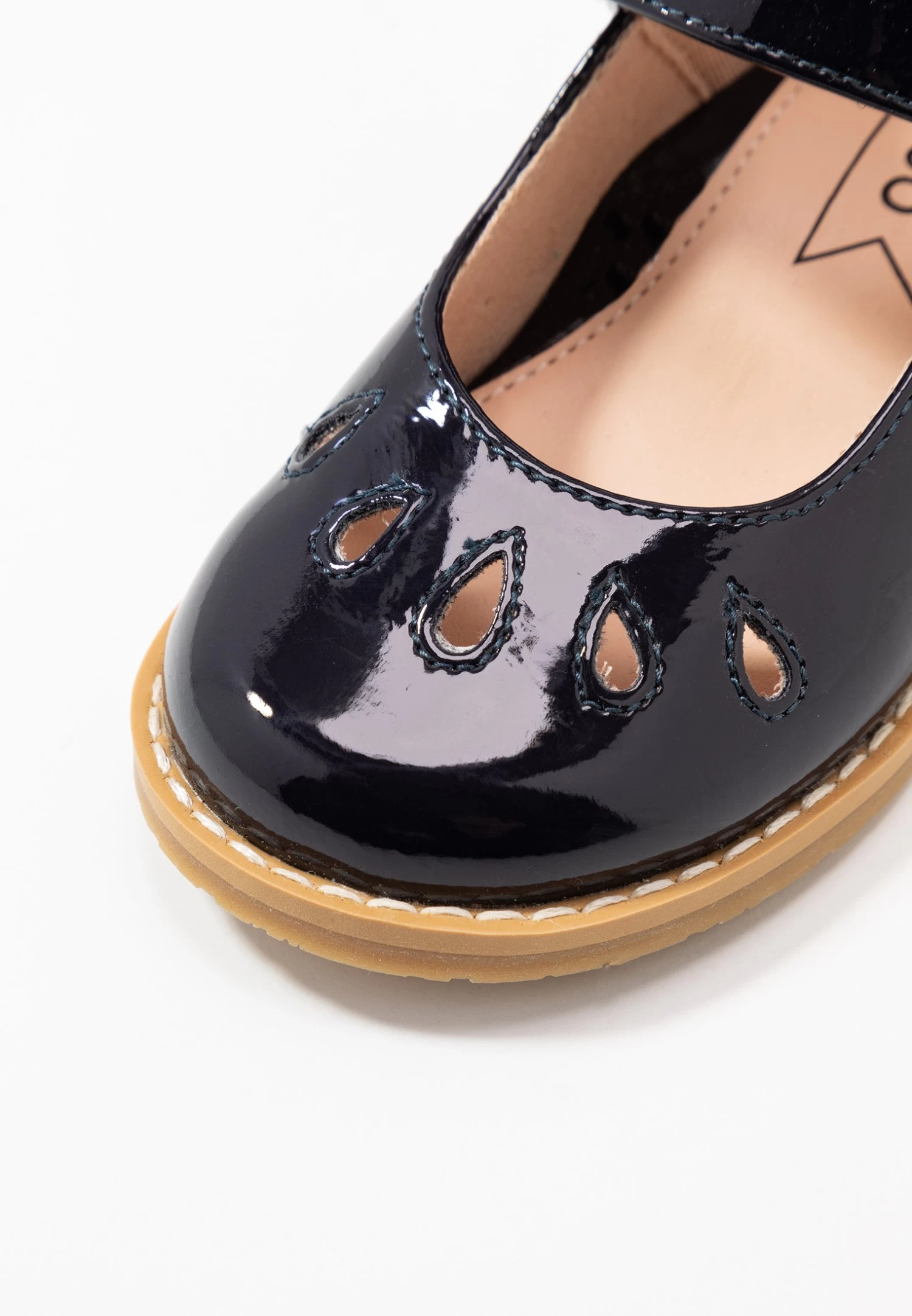 Friboo Ballerina'S Met Enkelbandjes - Dark Blue 5 Friboo Ballerina'S Met Enkelbandjes - Dark Blue - Afbeelding 3