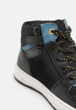 Friboo Leather - Sneakers Hoog - Black 13 Friboo Leather - Sneakers Hoog - Black -Friboo 447b3de2da144d44915599b1383953da