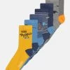 Friboo 7 Pack - Sokken - Multi-Coloured/Yellow/Dark Blue 1 Friboo 7 Pack - Sokken - Multi-Coloured/Yellow/Dark Blue -Friboo 55b0cfef99a34ab5b4cc4f21c4aaba1e
