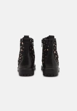 Friboo Leather - Veterboots - Black 10 Friboo Leather - Veterboots - Black -Friboo 560ca8eb262445debe69314efc261b68