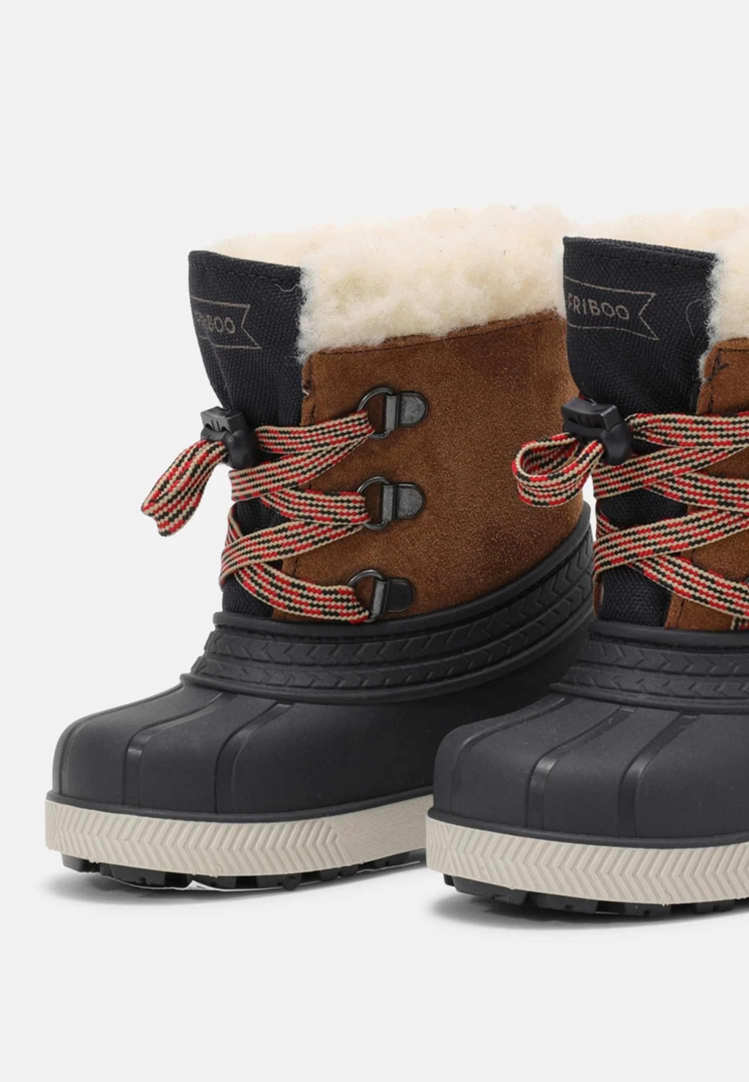 Friboo Leather Unisex - Snowboots- Cognac 7 Friboo Leather Unisex - Snowboots- Cognac - Afbeelding 6