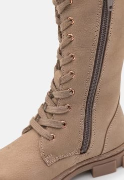 Friboo Leather - Veterlaarzen - Taupe 13 Friboo Leather - Veterlaarzen - Taupe -Friboo 7a8978c696a9495eb00052d2b1dcd0d9