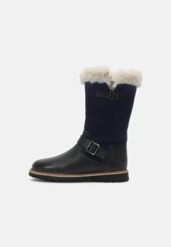 Friboo 23 Friboo Leather - Snowboots- Dark Blue