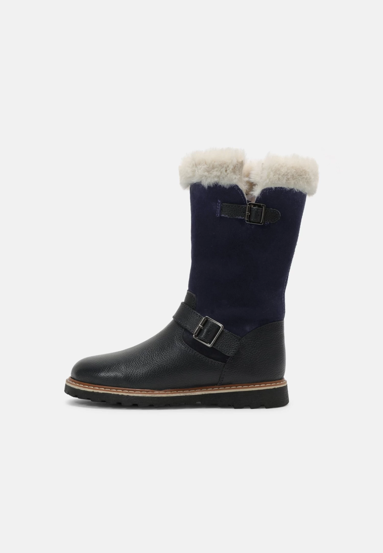 Friboo Leather - Snowboots- Dark Blue 3 Friboo Leather - Snowboots- Dark Blue