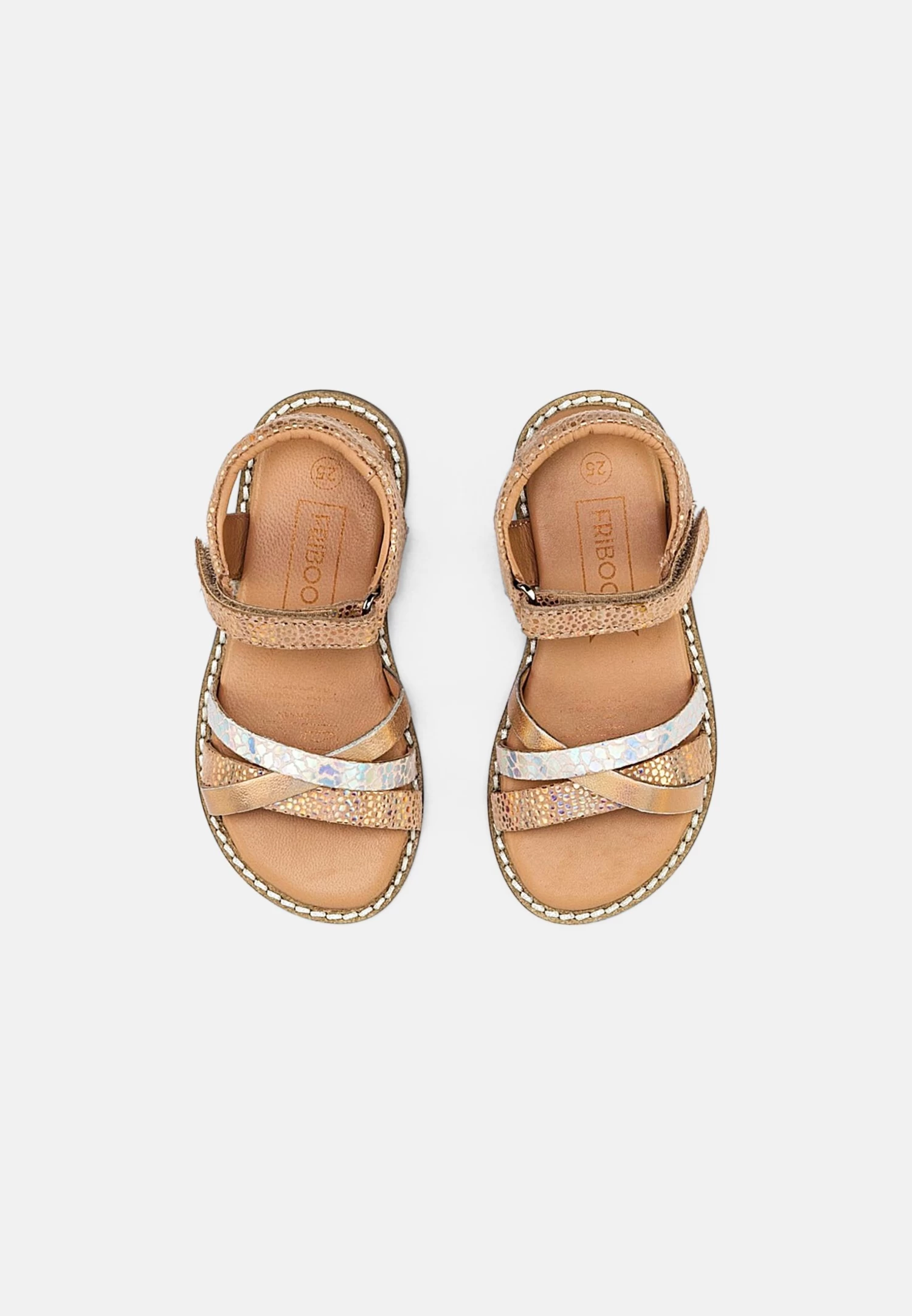 Friboo Leather Sandals - Sandalen - Rose Gold Coloured 6 Friboo Leather Sandals - Sandalen - Rose Gold Coloured - Afbeelding 4