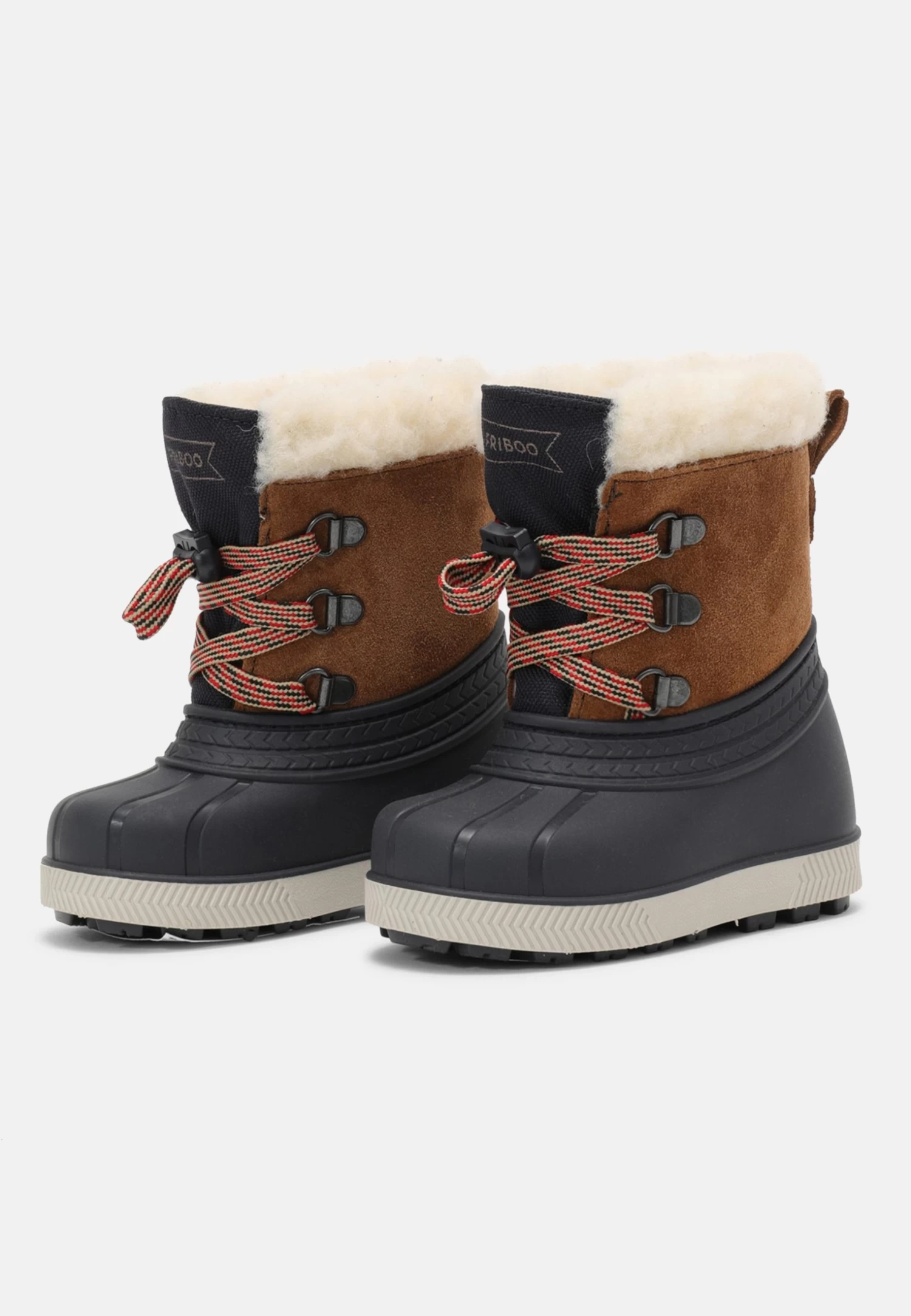 Friboo Leather Unisex - Snowboots- Cognac 3 Friboo Leather Unisex - Snowboots- Cognac - Afbeelding 2