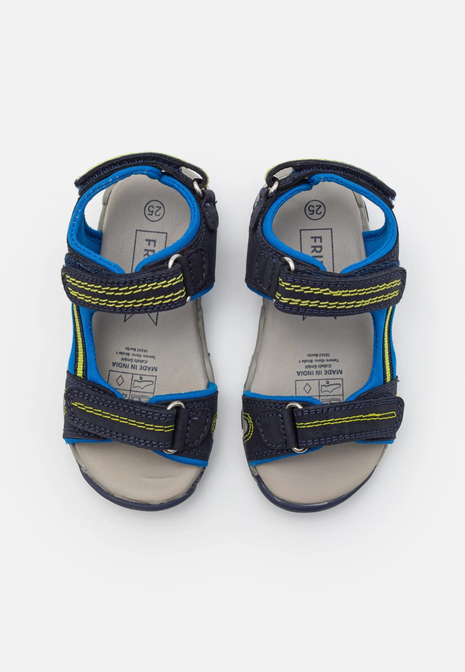 Friboo Leather - Outdoorsandalen - Dark Blue 6 Friboo Leather - Outdoorsandalen - Dark Blue - Afbeelding 4