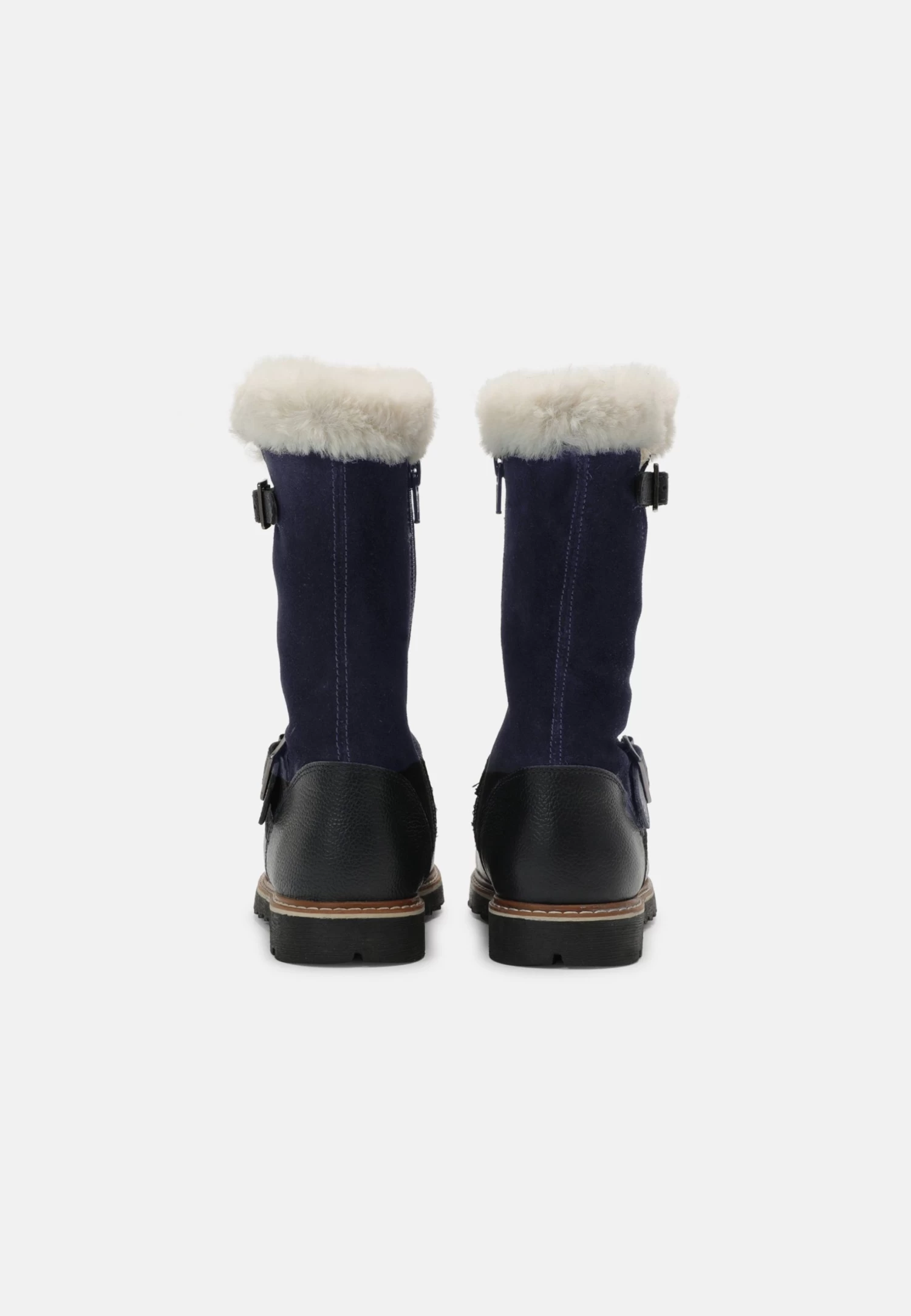 Friboo Leather - Snowboots- Dark Blue 5 Friboo Leather - Snowboots- Dark Blue - Afbeelding 3