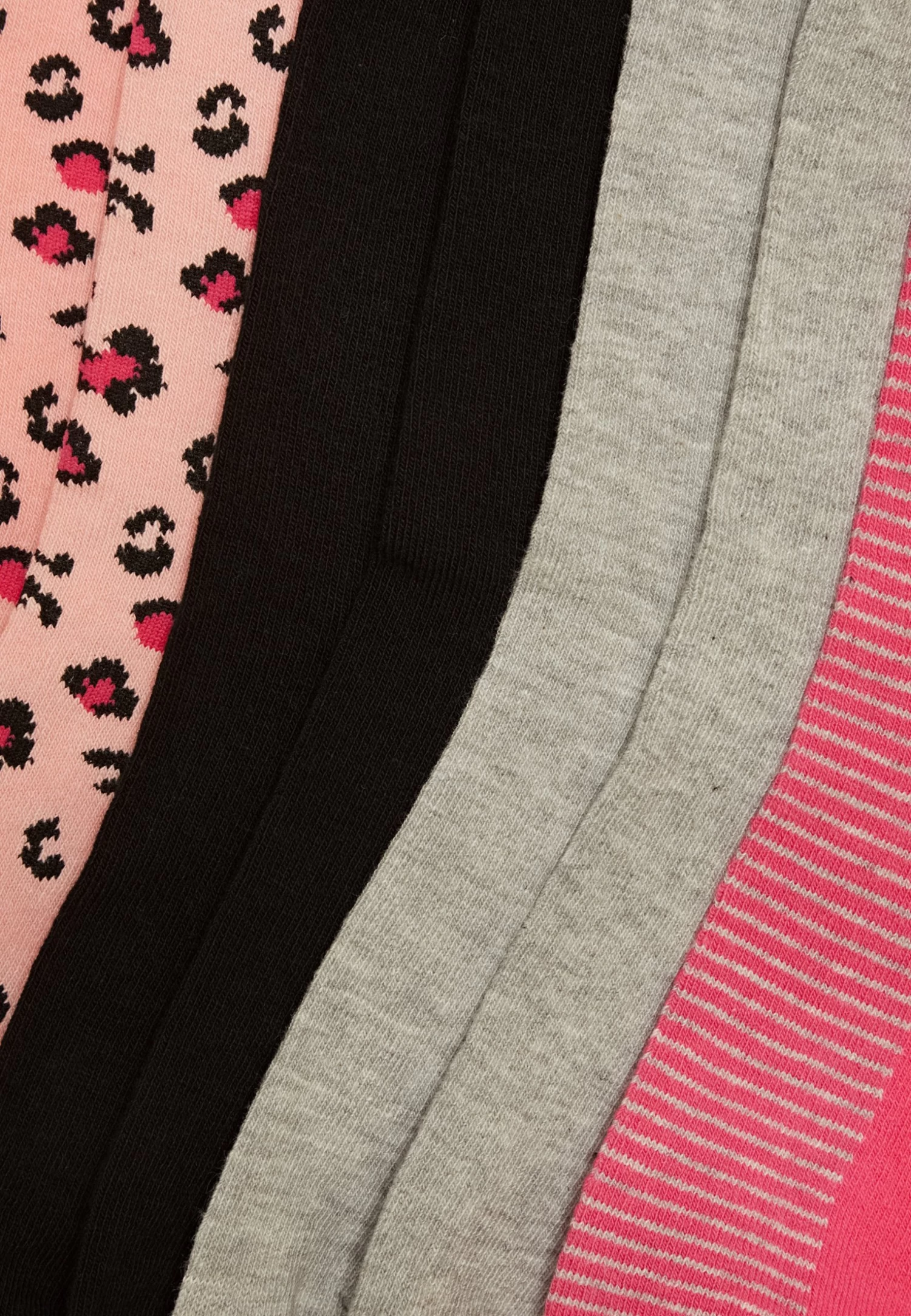 Friboo Girls 7 Pack - Sokken - Grey/Pink/Black 4 Friboo Girls 7 Pack - Sokken - Grey/Pink/Black - Afbeelding 2