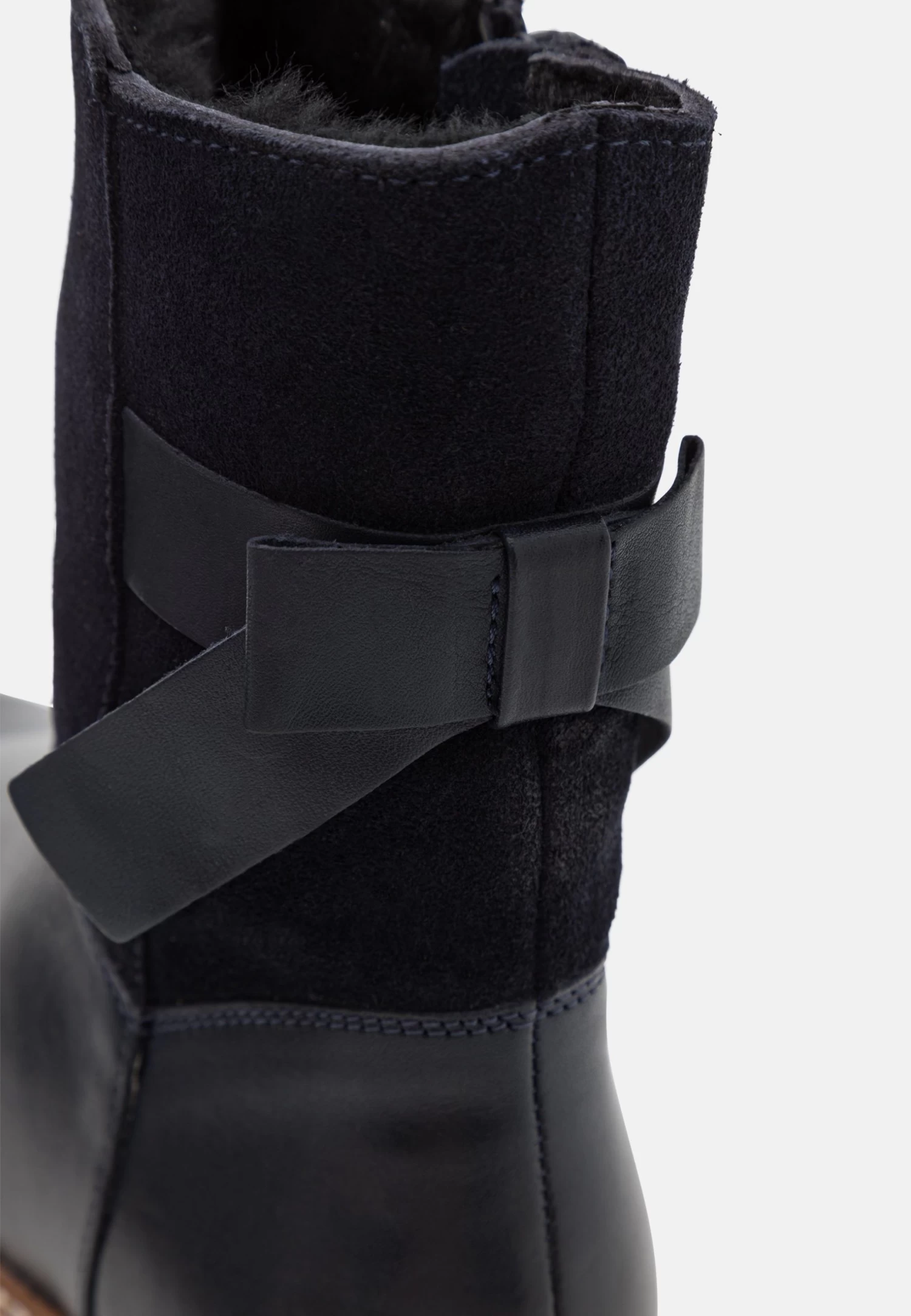 Friboo Leather - Korte Laarzen - Dark Blue 8 Friboo Leather - Korte Laarzen - Dark Blue - Afbeelding 6