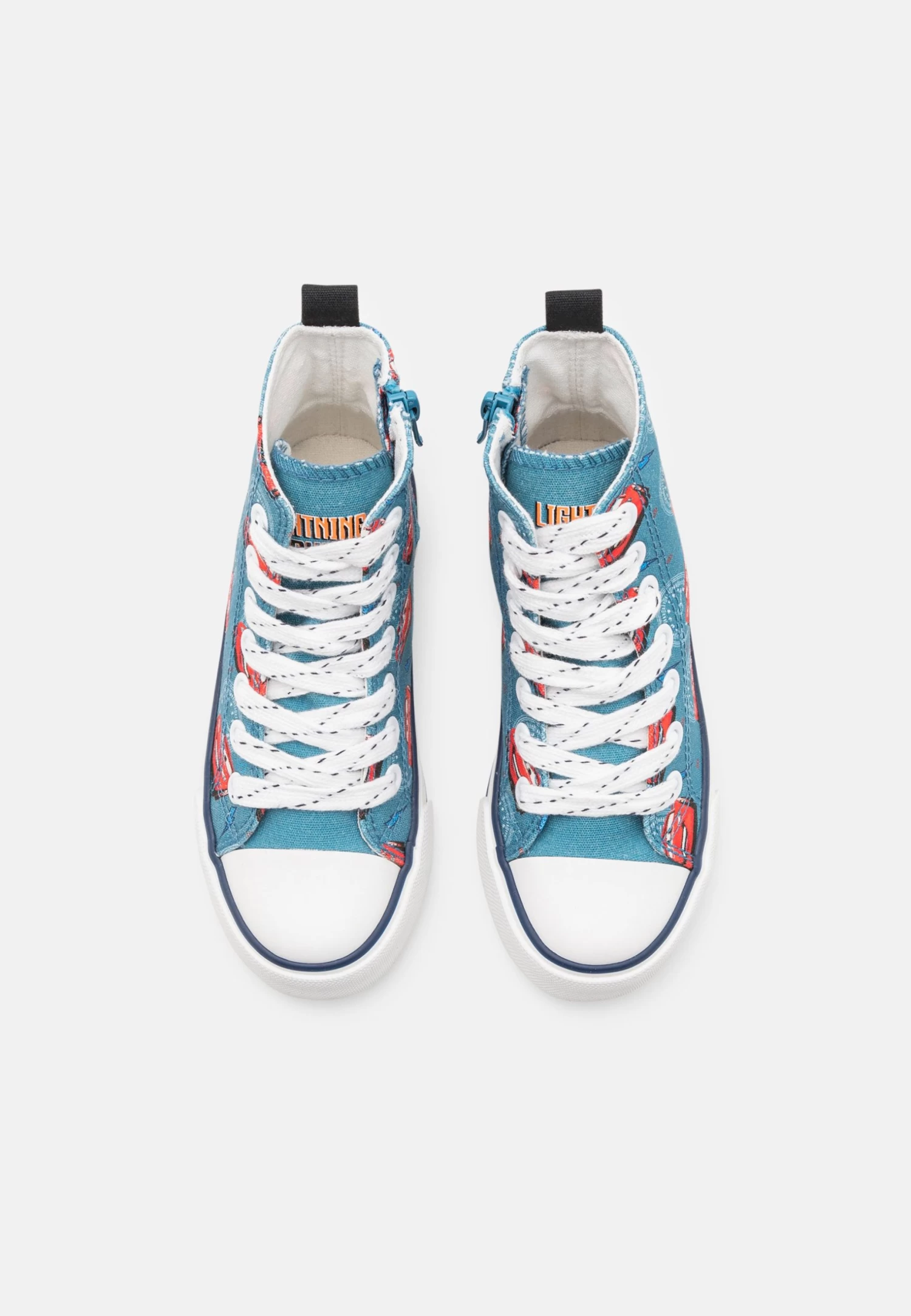 Friboo Disney And Pixar Cars Lightning Mcqueen - Sneakers Hoog - Blue 6 Friboo Disney And Pixar Cars Lightning Mcqueen - Sneakers Hoog - Blue - Afbeelding 4