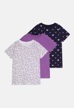 Friboo 11 Friboo T-Shirt Print - Blue /Purple/White
