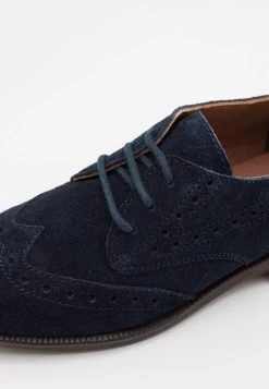 Friboo Leather - Veterschoenen - Dark Blue 13 Friboo Leather - Veterschoenen - Dark Blue -Friboo cd5f38bcb0c846e59b7e5a210efe156a