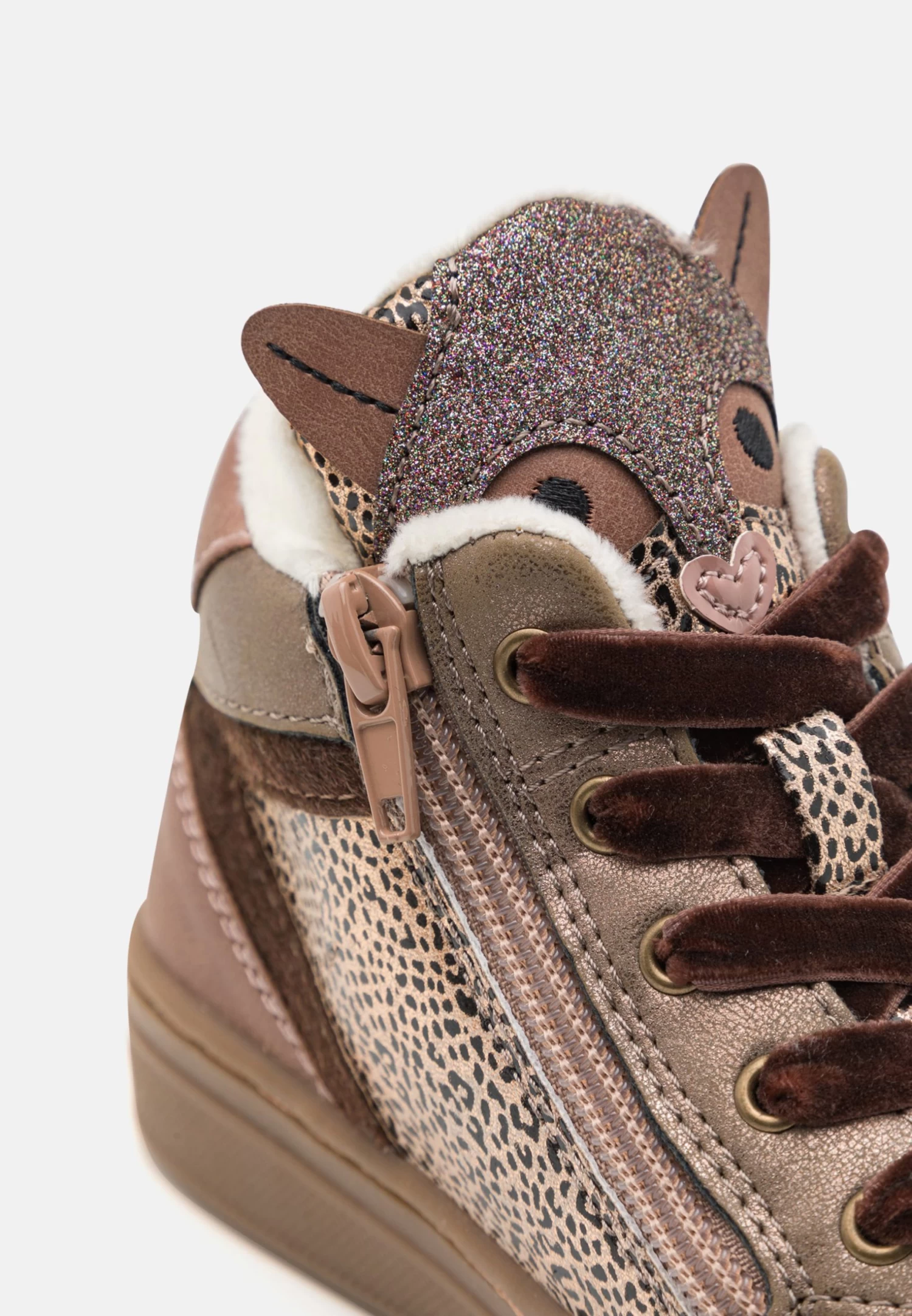 Friboo Sneakers Hoog - Pink 8 Friboo Sneakers Hoog - Pink - Afbeelding 6