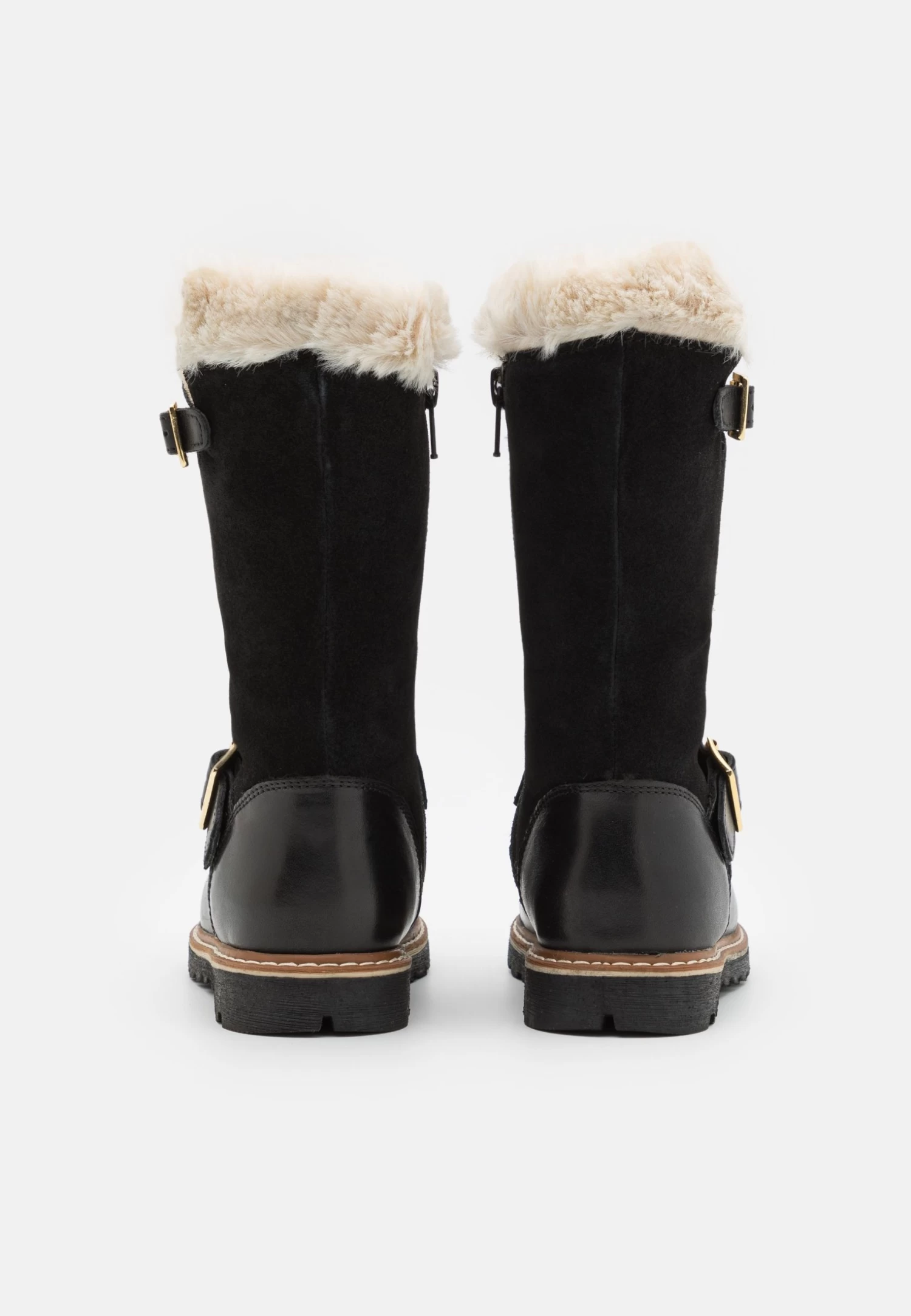 Friboo Leather - Snowboots- Black 5 Friboo Leather - Snowboots- Black - Afbeelding 3