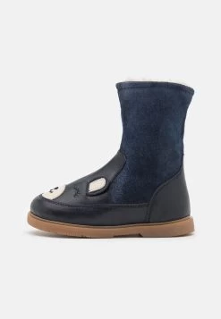 Nieuwe uitgaven 15 Friboo Leather - Snowboots- Dark Blue