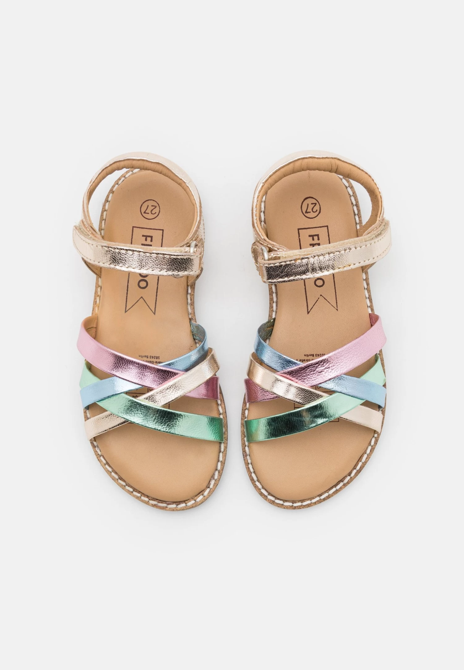 Friboo Leather - Sandalen - Multi-Coloured 6 Friboo Leather - Sandalen - Multi-Coloured - Afbeelding 4