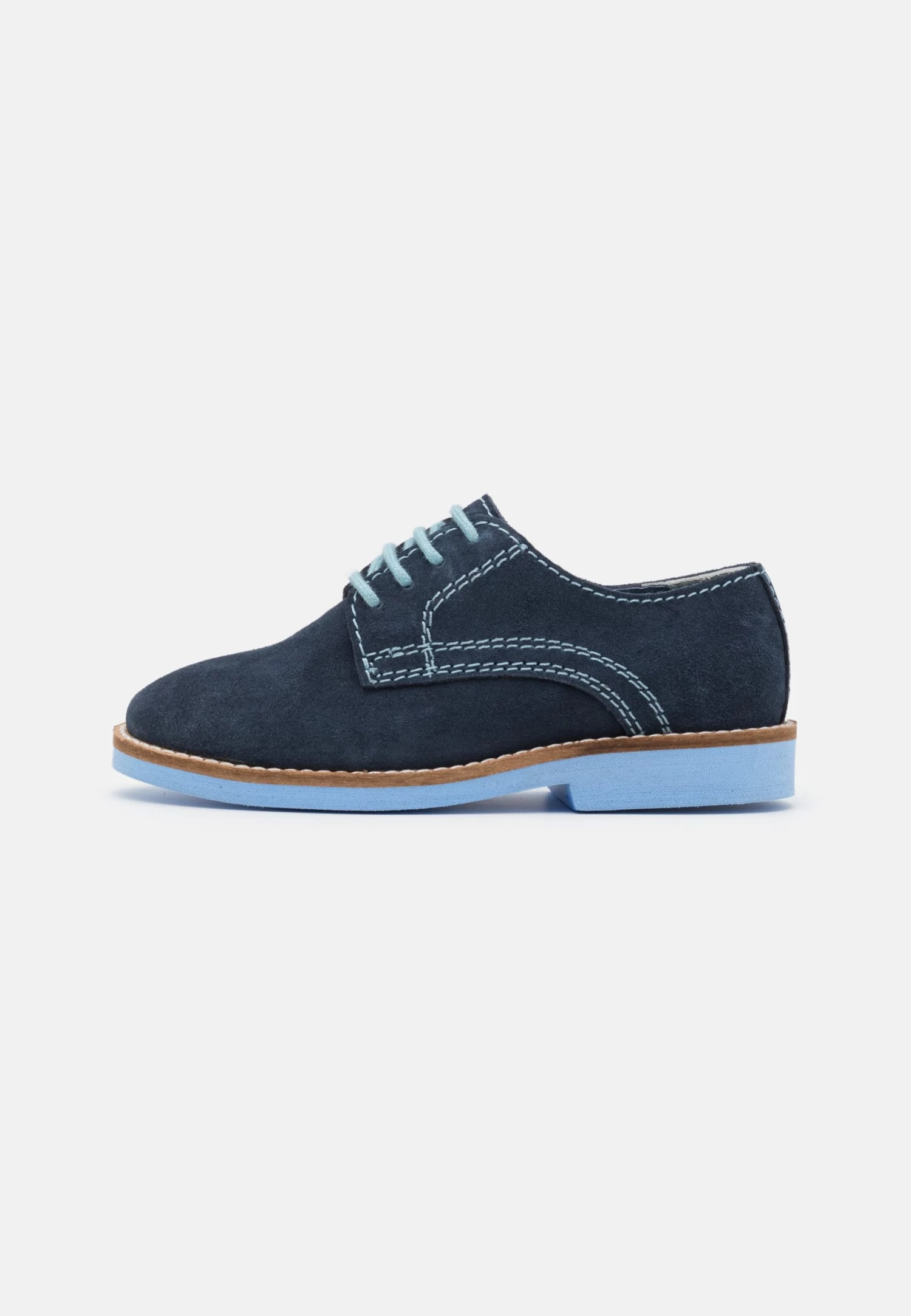 Friboo Leather - Sportieve Veterschoenen - Dark Blue 3 Friboo Leather - Sportieve Veterschoenen - Dark Blue