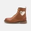 Friboo Leather - Veterboots - Cognac 1 Friboo Leather - Veterboots - Cognac -Friboo e95bc35e6f1e4bfa9f2ba41a52dab4ef