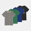 Friboo Unisex 4 Pack- T-Shirt Print - Multi-Coloured -Friboo ec47b7a92e874a3da204060e78f87080