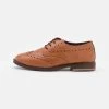 Friboo Leather - Veterschoenen - Light Brown 2 Friboo Leather - Veterschoenen - Light Brown -Friboo f187d9866f0d4e439dbd9e265db9e886
