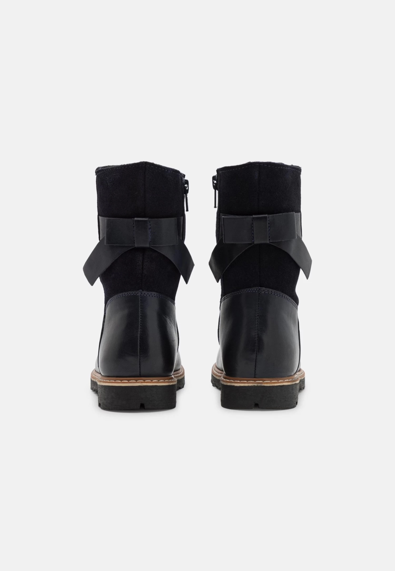 Friboo Leather - Korte Laarzen - Dark Blue 5 Friboo Leather - Korte Laarzen - Dark Blue - Afbeelding 3