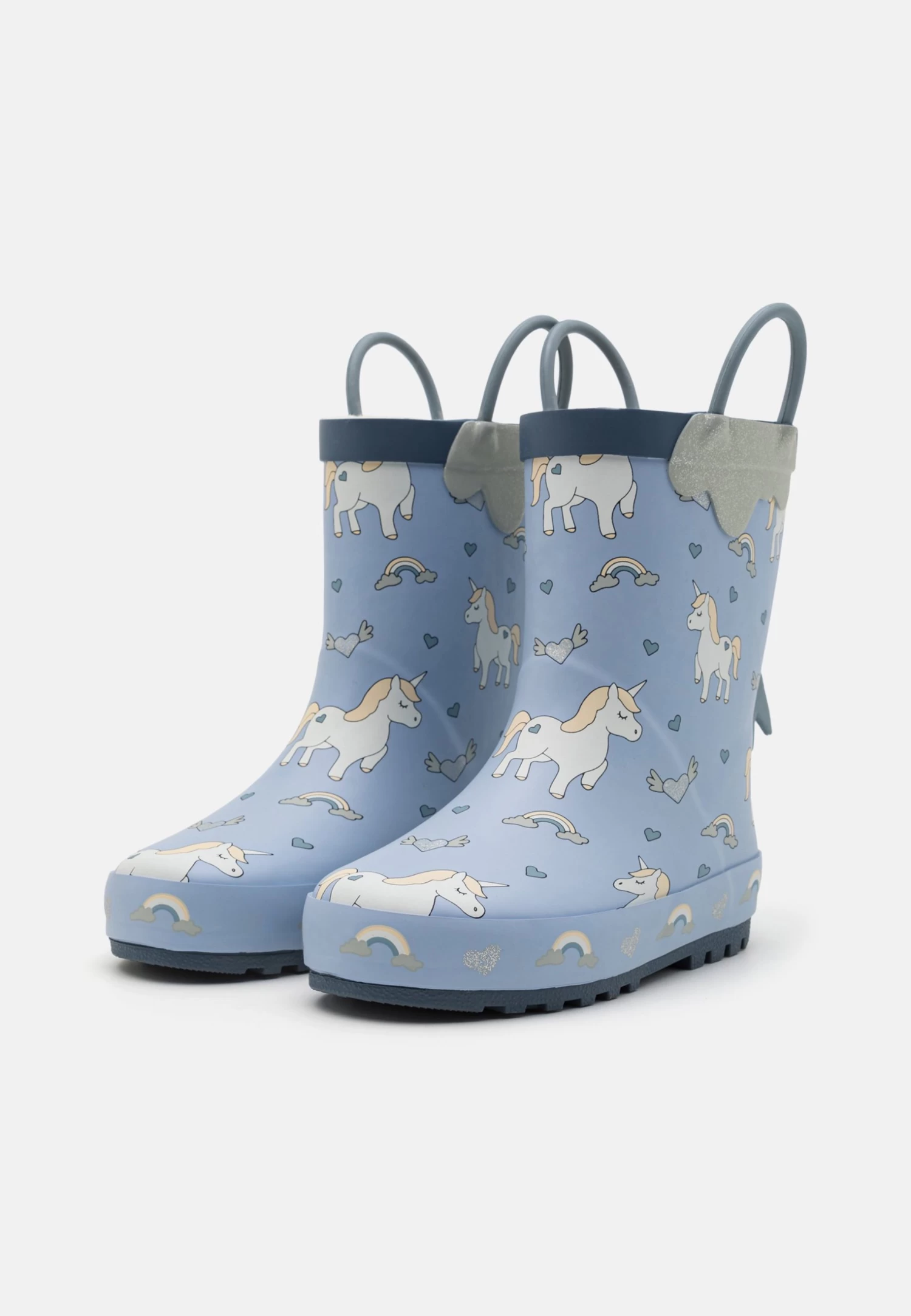 Friboo Regenlaarzen - Light Blue 4 Friboo Regenlaarzen - Light Blue - Afbeelding 2